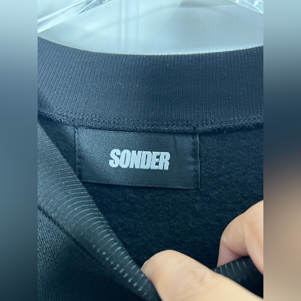 Sonder Brent Faiyaz Streetwear “Nobody But You” Black Sweatshirt Sz M - Picture 8 of 12